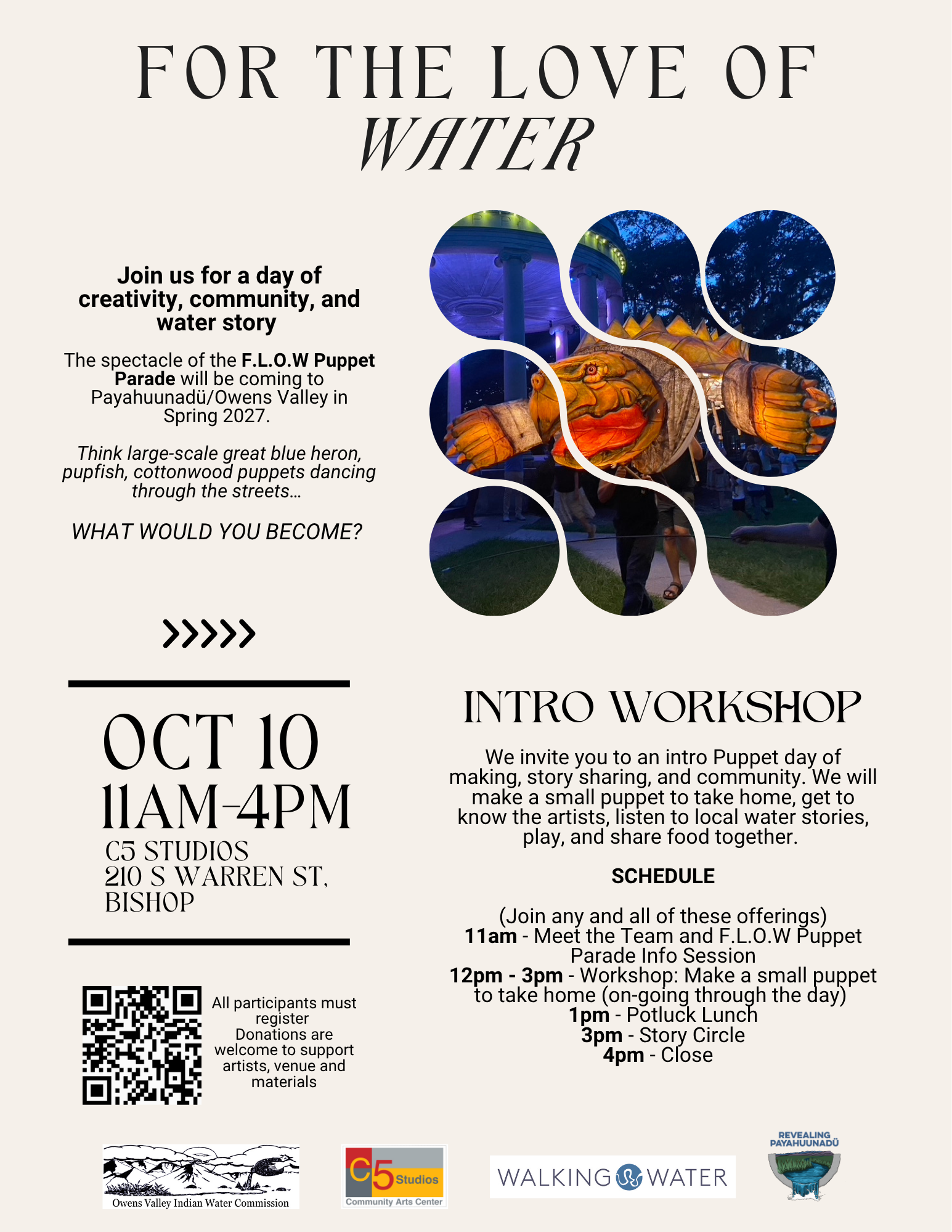 For the Love of Water Intro Workshop