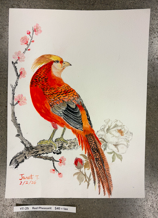 Yang Tong - Red Pheasant (YT-25)