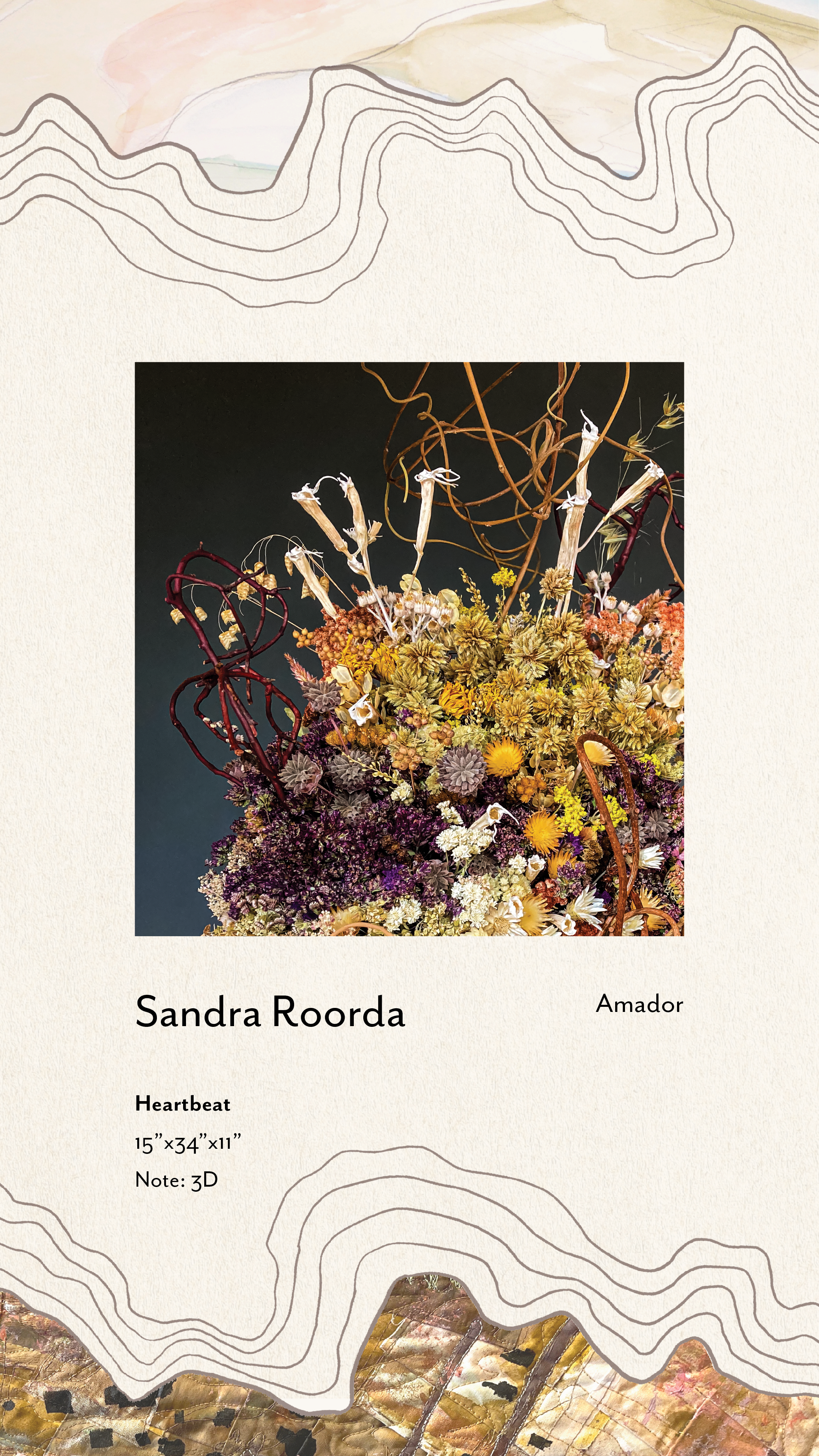 "Heartbeat" by Sandra Roorda (Amador)