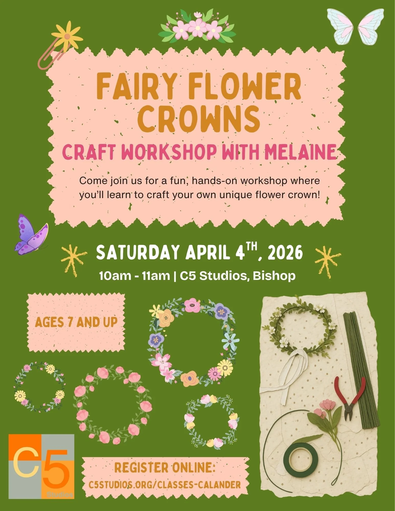 Fairy Flower Crowns with Melanie