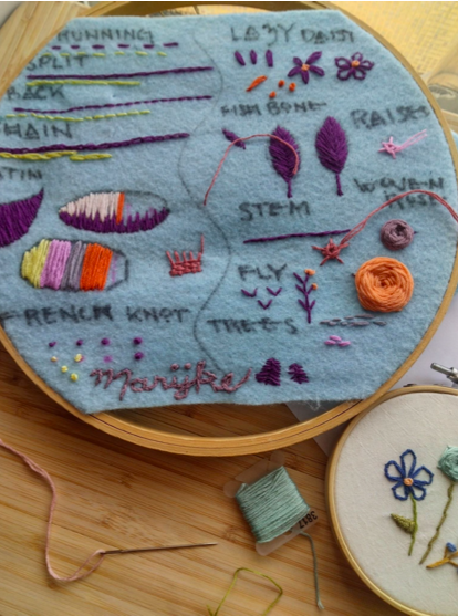 Basic Hand Embroidery Stitches