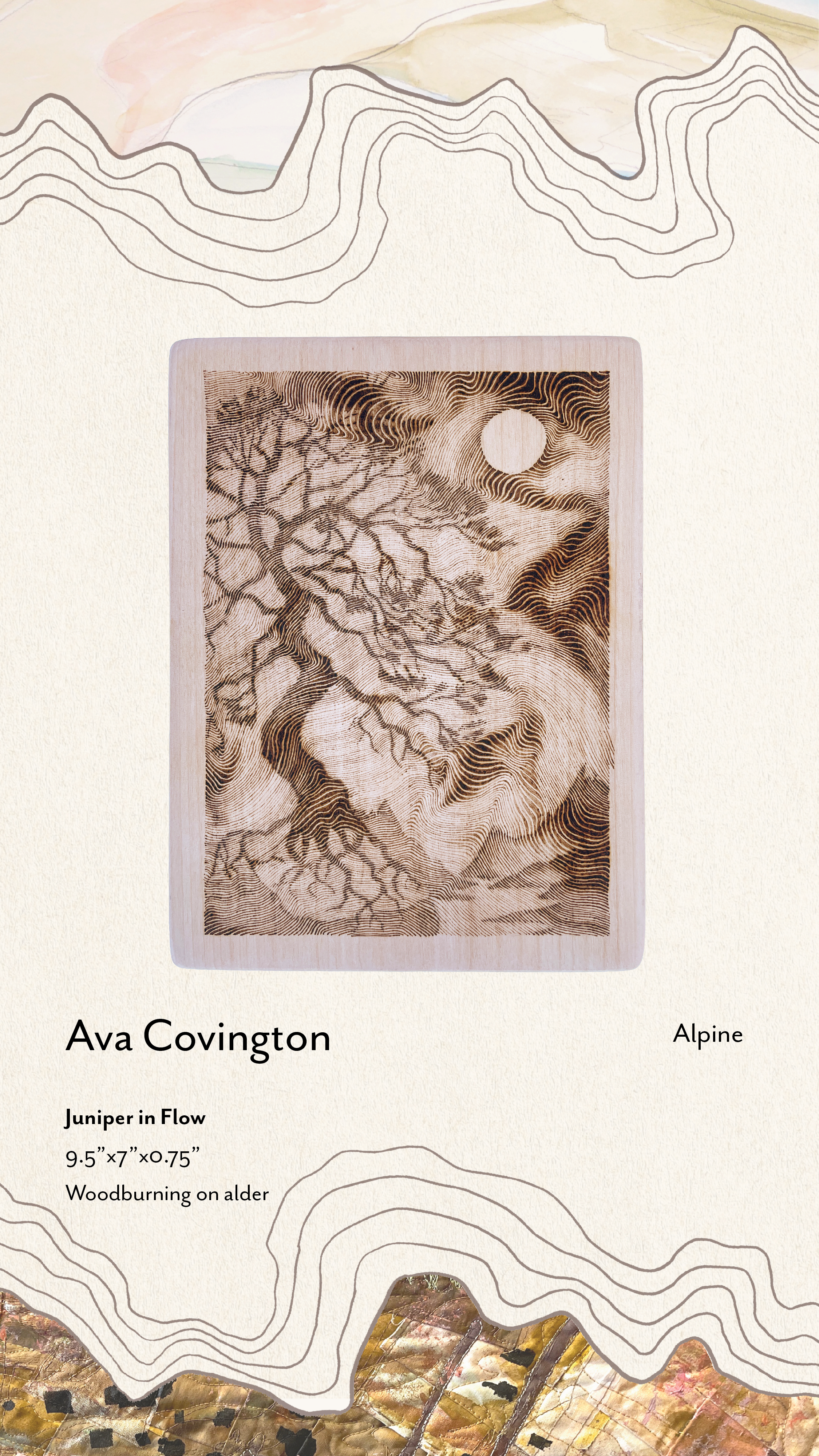 "Juniper in Flow" by Ava Covington (Alpine)