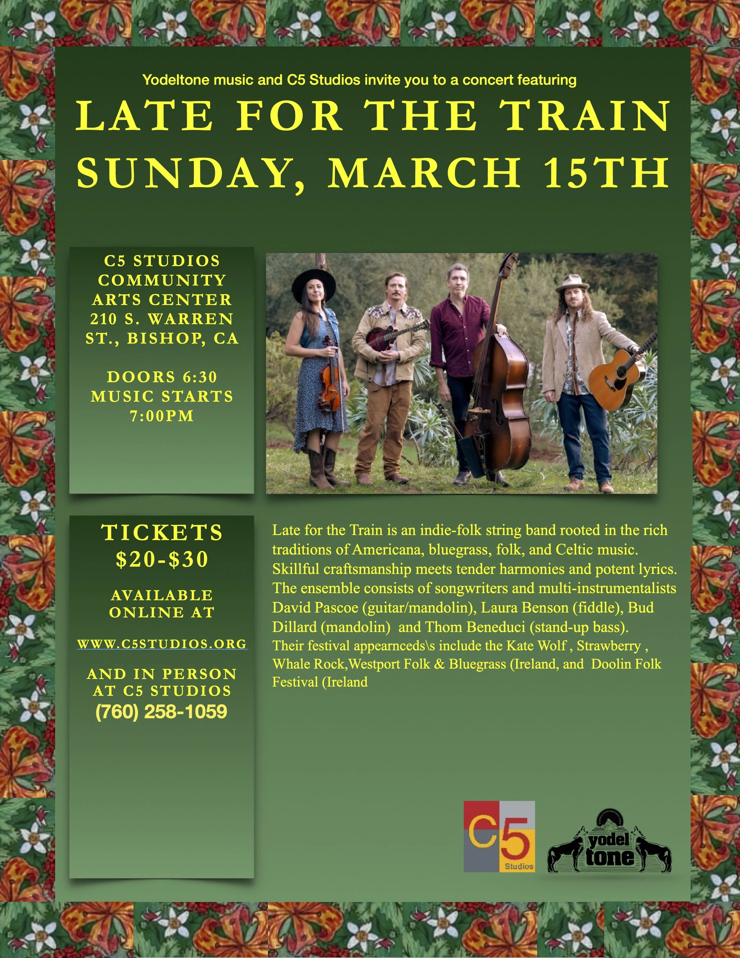 Yodeltone presents: Late for the Train