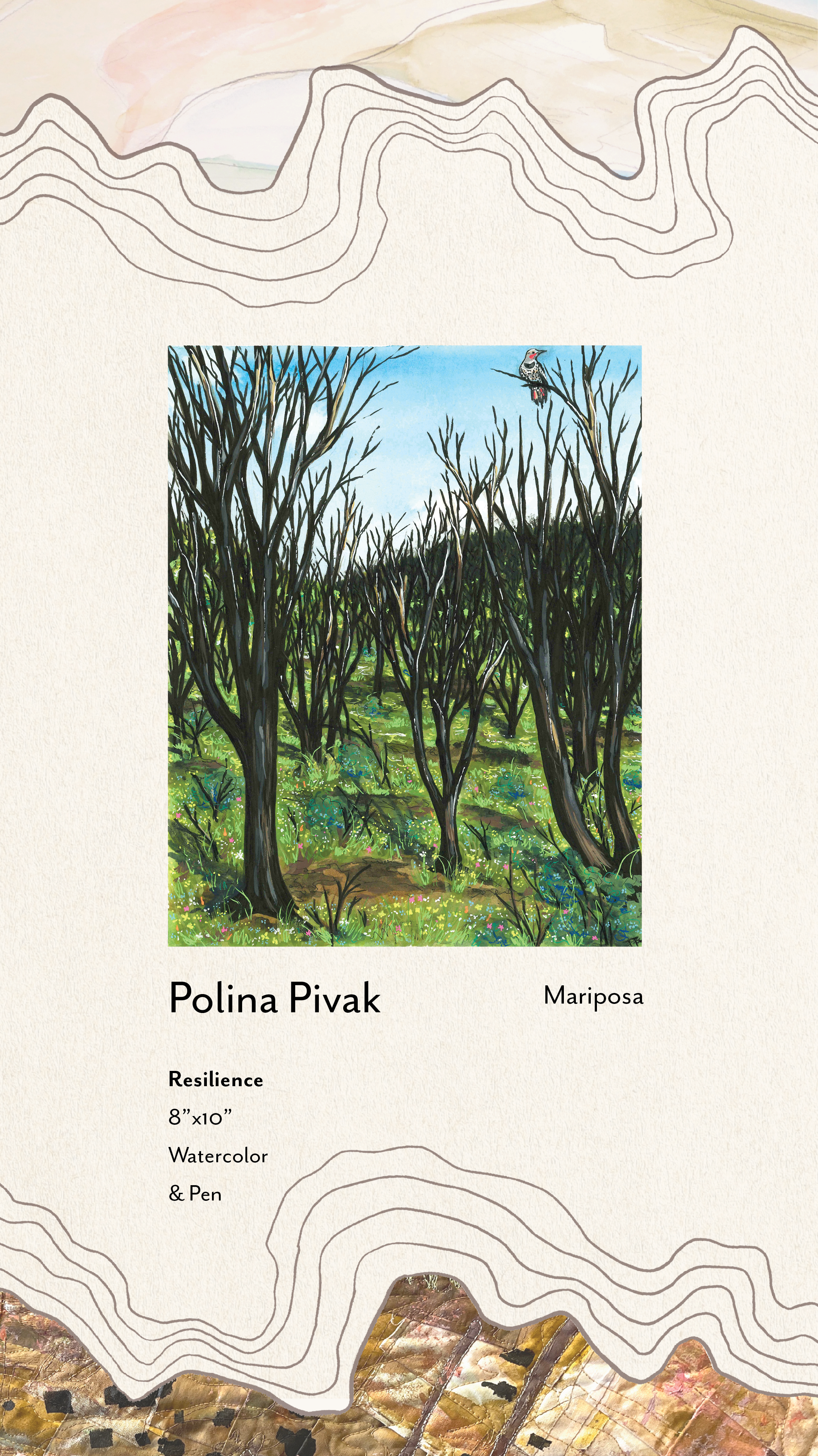 "Resilience" by Polina Pivak (Mariposa)