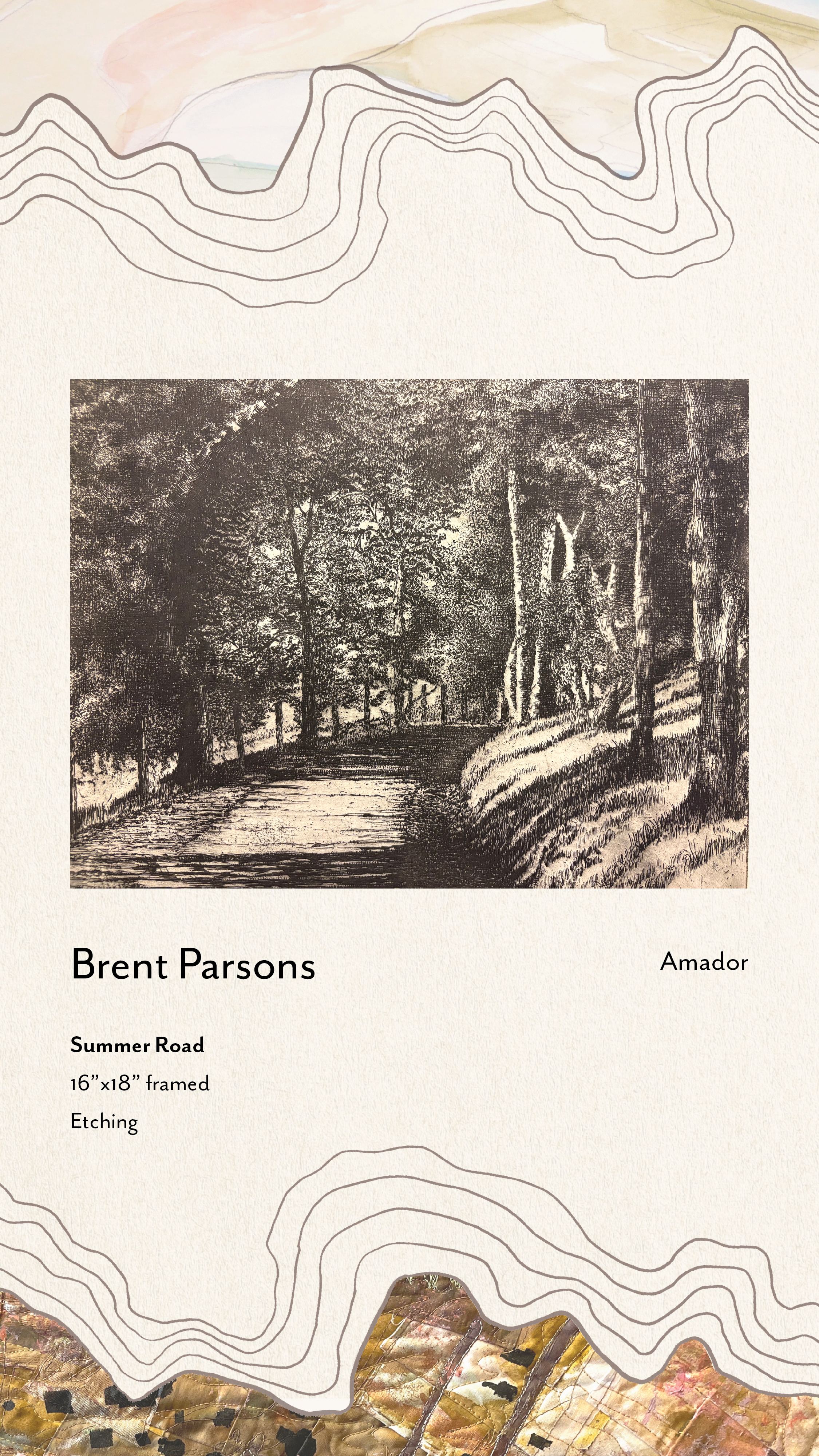 "Summer Road" by Brent Parsons (Amador)
