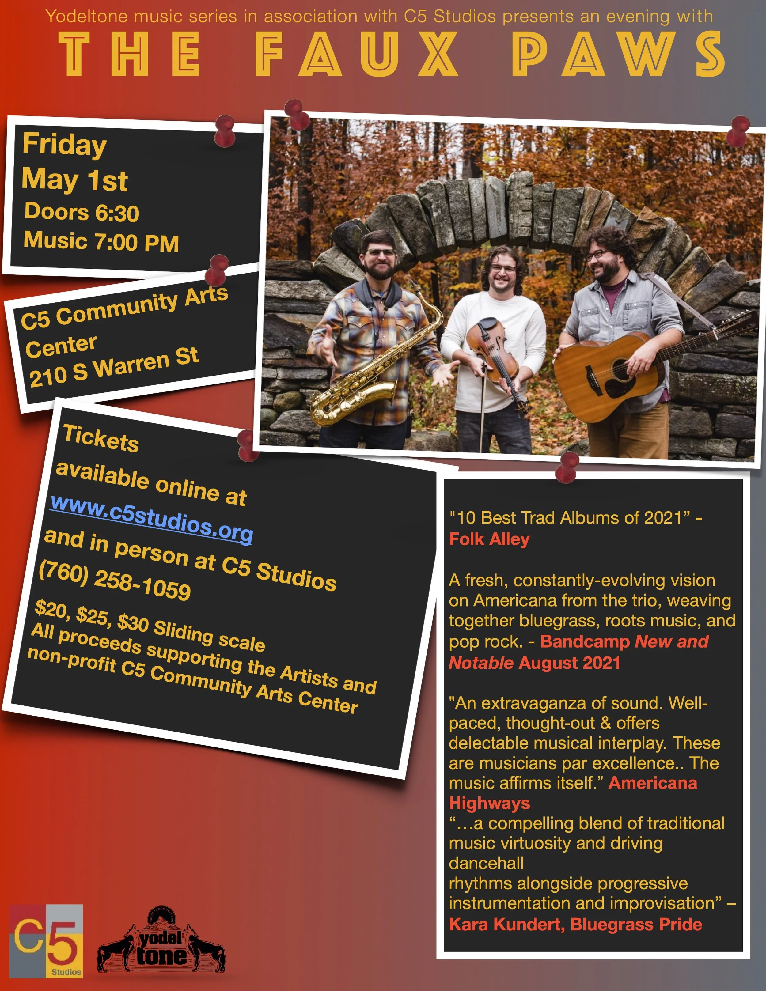 Yodeltone presents: The Faux Paws