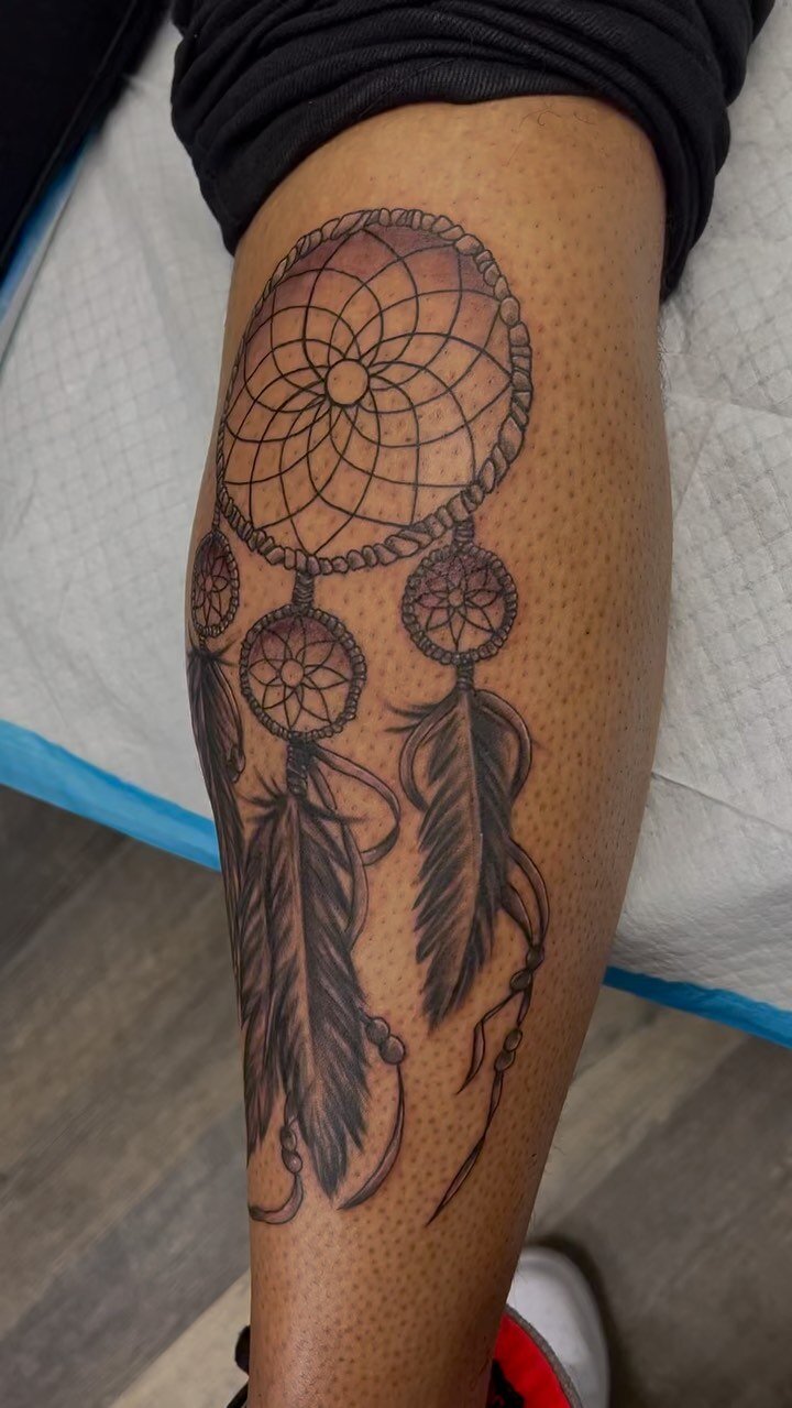 Beautiful Dream Catcher by @sitytattoos