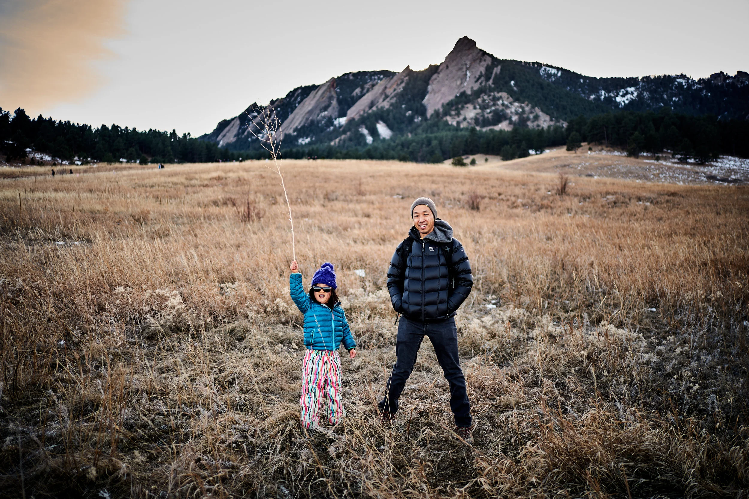 My little lady, Carys, and I in Colorado last Christmas holiday.