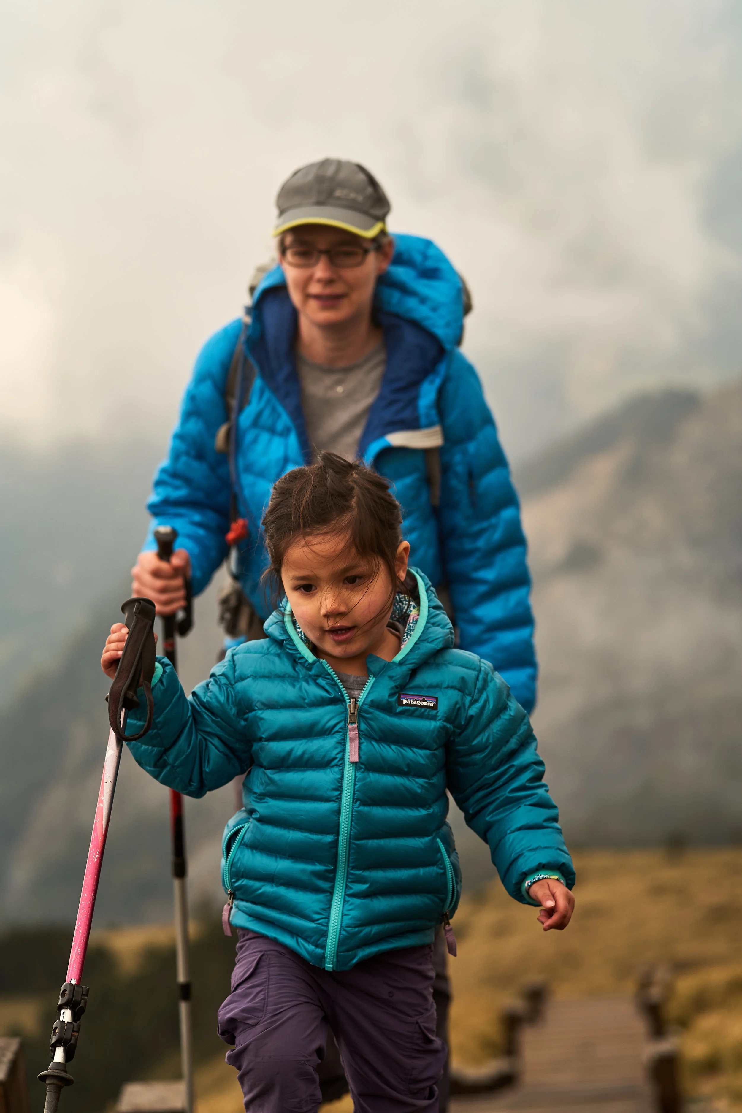 The intrepid hiker… but she’s a biker too!