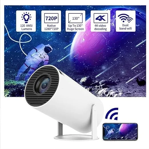 smart portable l ed projector full hd high quality with android mira cast youtube buy now lebanon.jpg