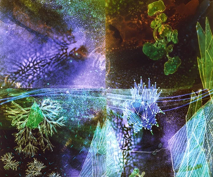 Cosmic Sparks , 40 x 48", c-prints (2012)