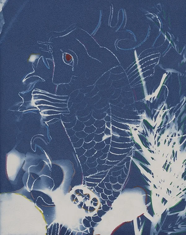 Cyanotype by Leena Cortez Duran