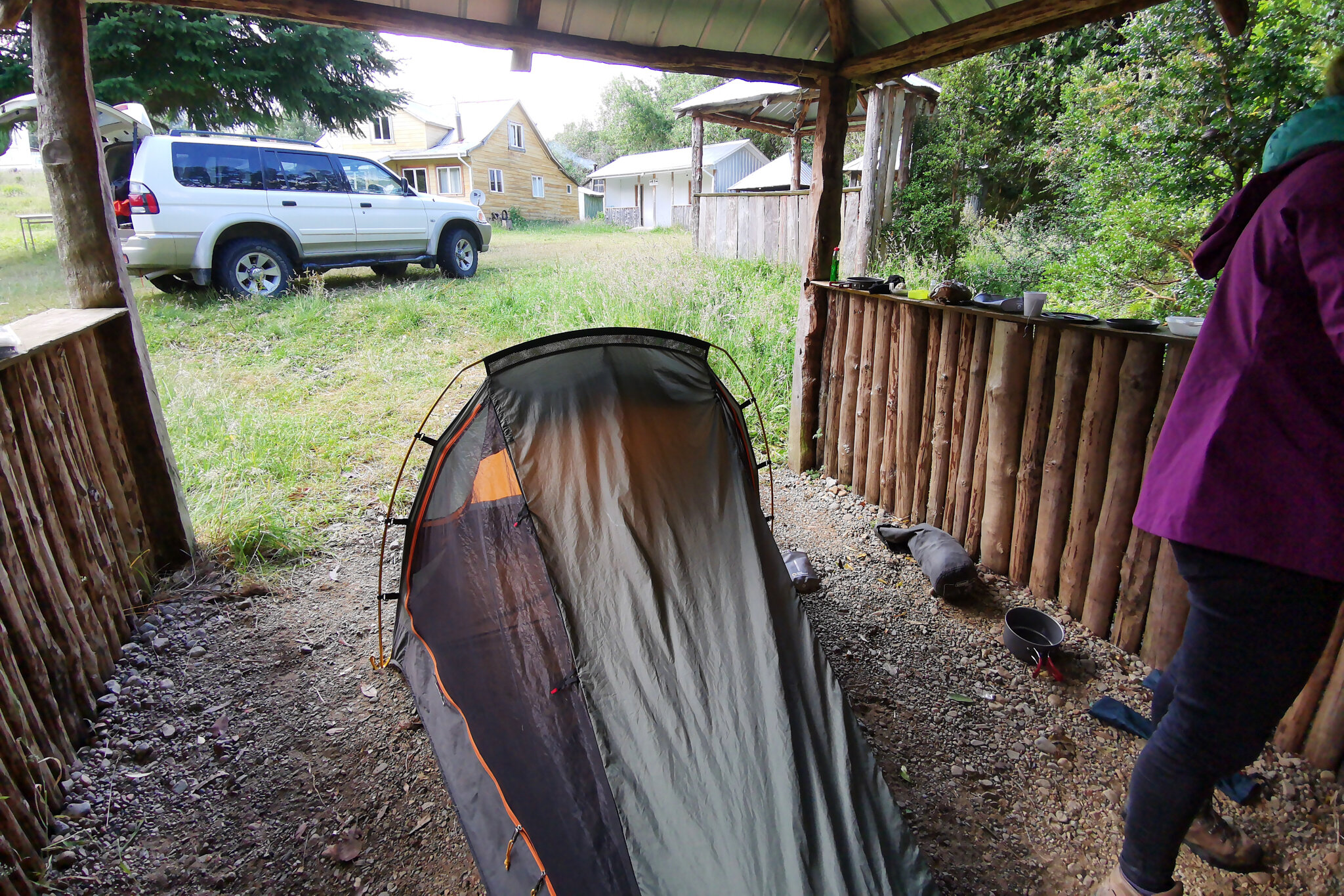 Camping at Las Toninas