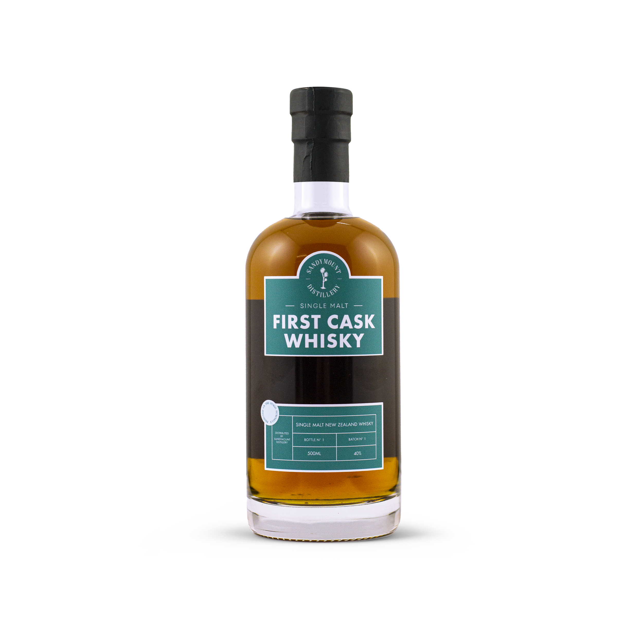 Sandymount Distillery - Bottle Mock Up (First Cask Whisky) V2.png