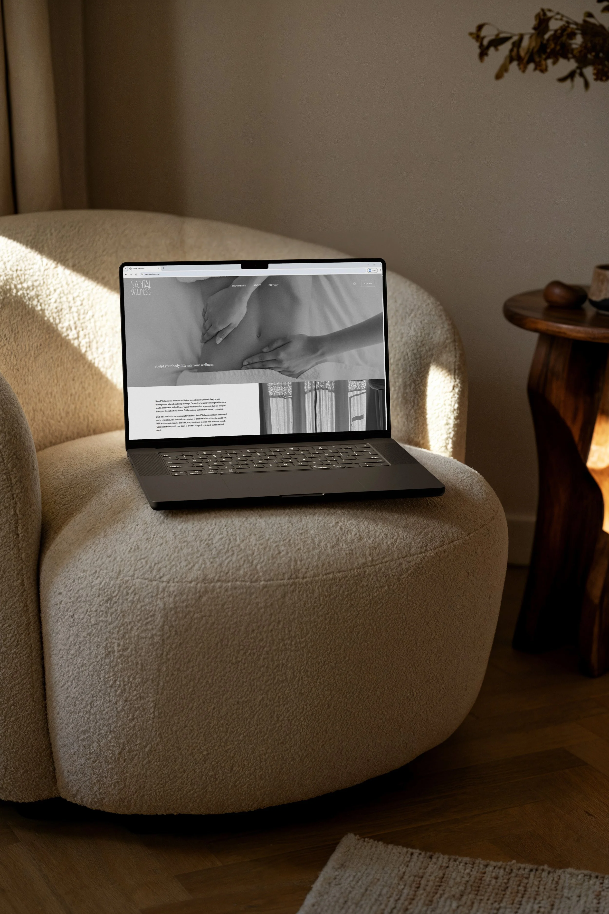 Santal Wellness Website