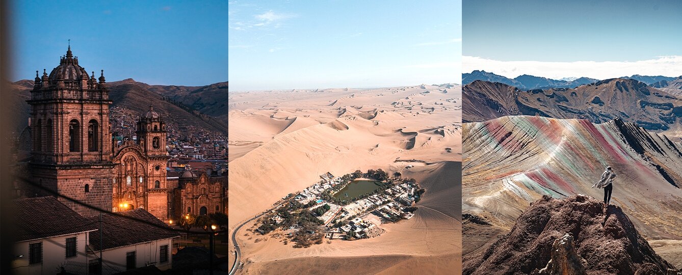 Peru desert dunes