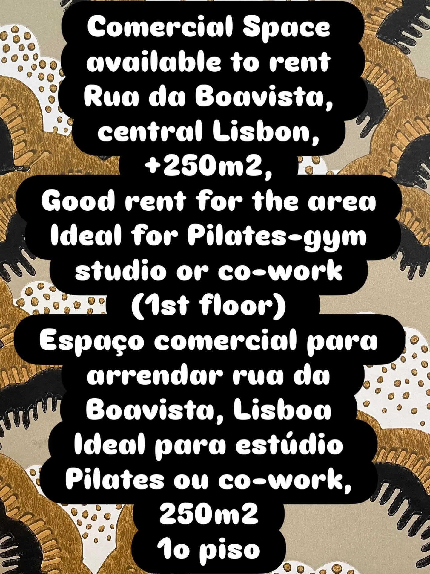 DM for more details !!! And share please 🙏, DM para mais informa&ccedil;&atilde;o e partilham por favor , muito grata #opportunityofalifetime #oportunidadeimobili&aacute;ria #lisboa #ruadaboavista