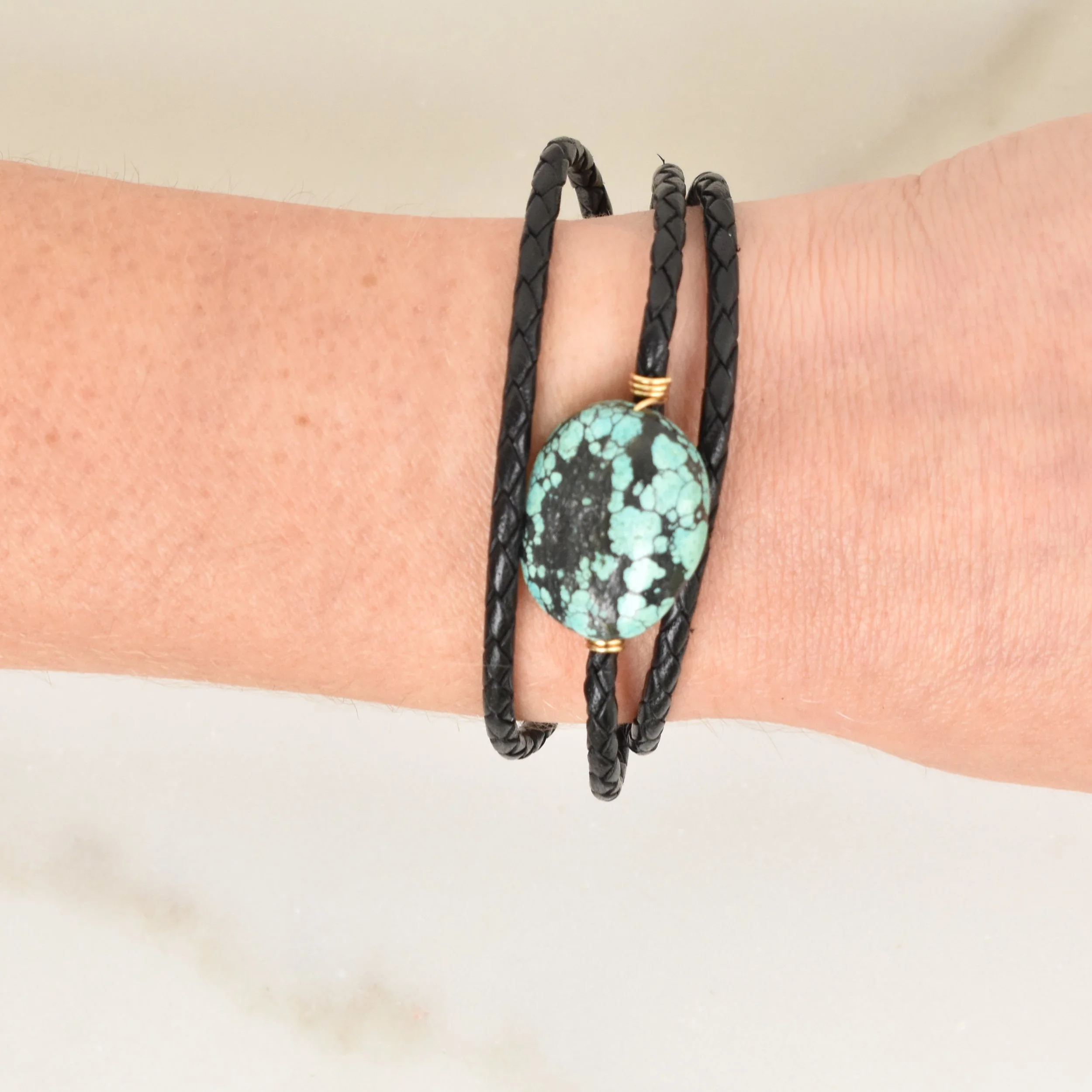 Turquoise Wrap Bracelet