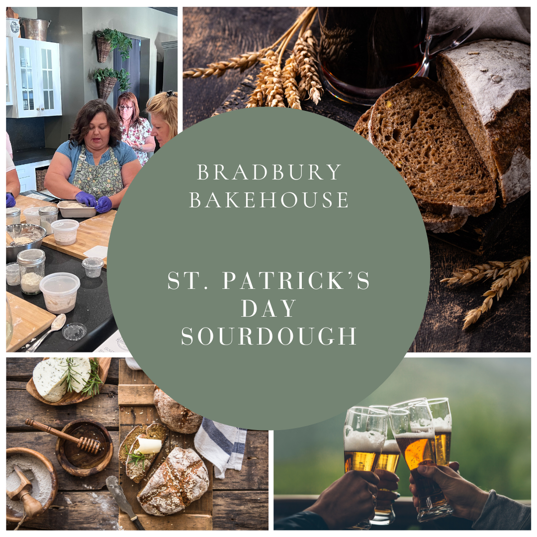Bradbury Bakehouse - St. Patrick's Day Bread and Brews - March 17th - 6:00 pm