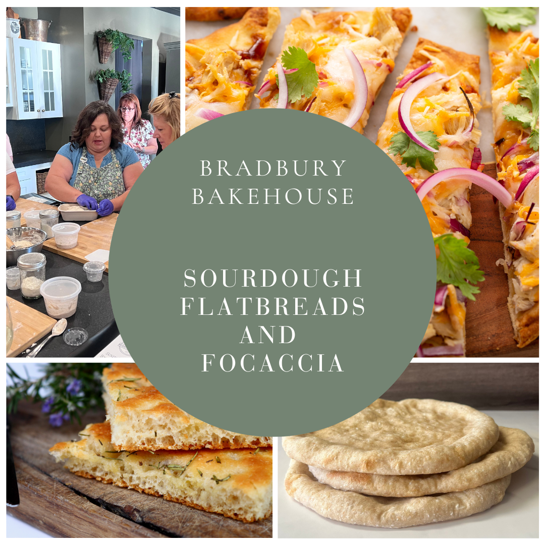 Bradbury Bakehouse - Sourdough Focaccia and Flat Breads - April 7th - 6:00 pm