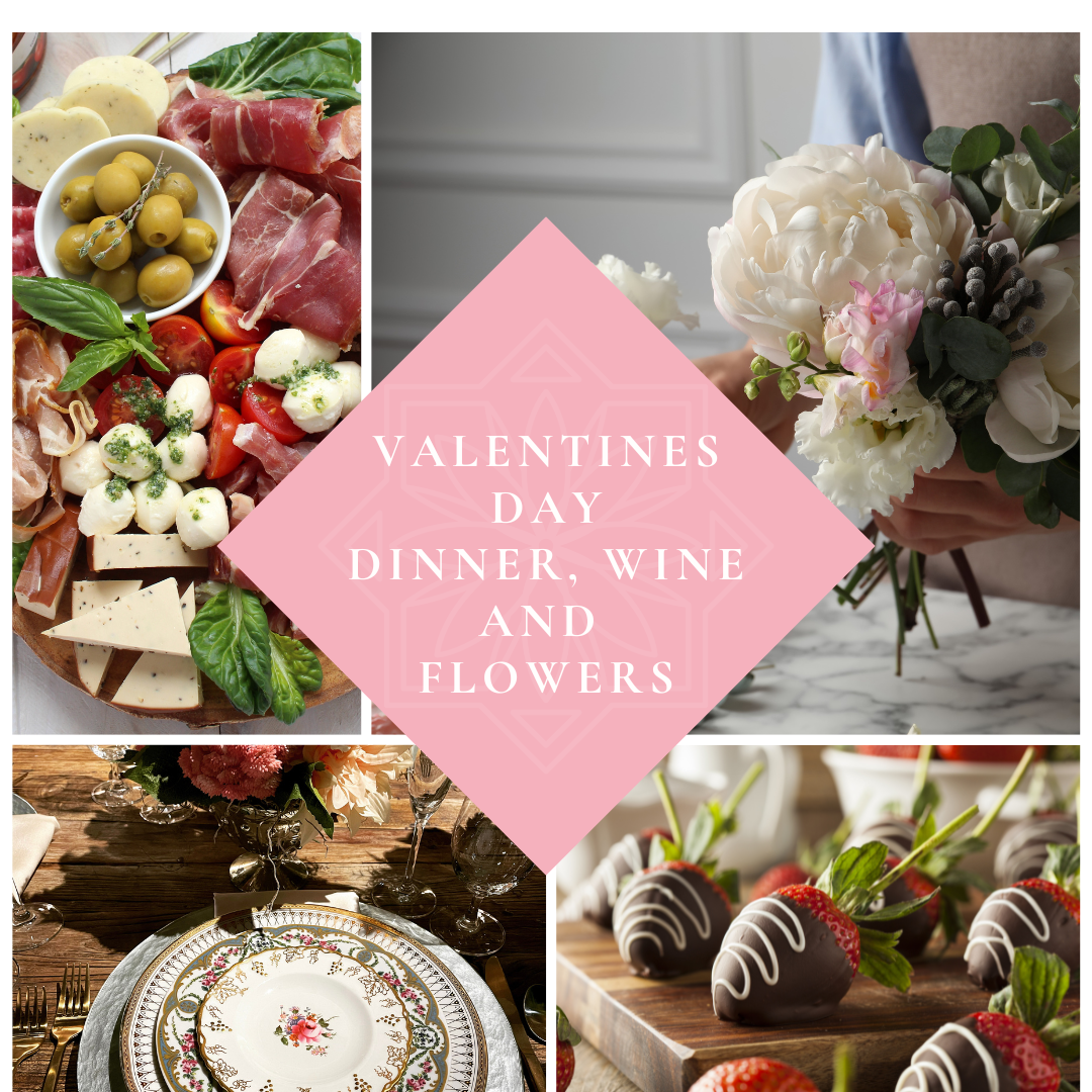 Valentine's Day Dinner, Wine and Flowers - February 14 - 6:00 pm