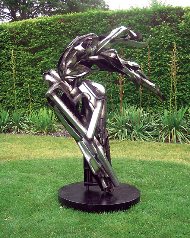Isobel Folb Sokolow Sculpture - Dancer II - Art Hamptons 2011-2.jpg