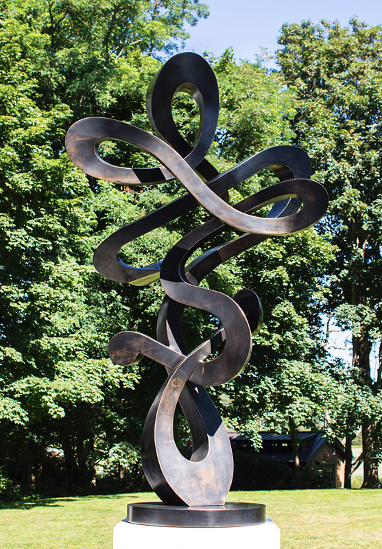 Kevin Barrett Sculpture | "Revolve" by commission