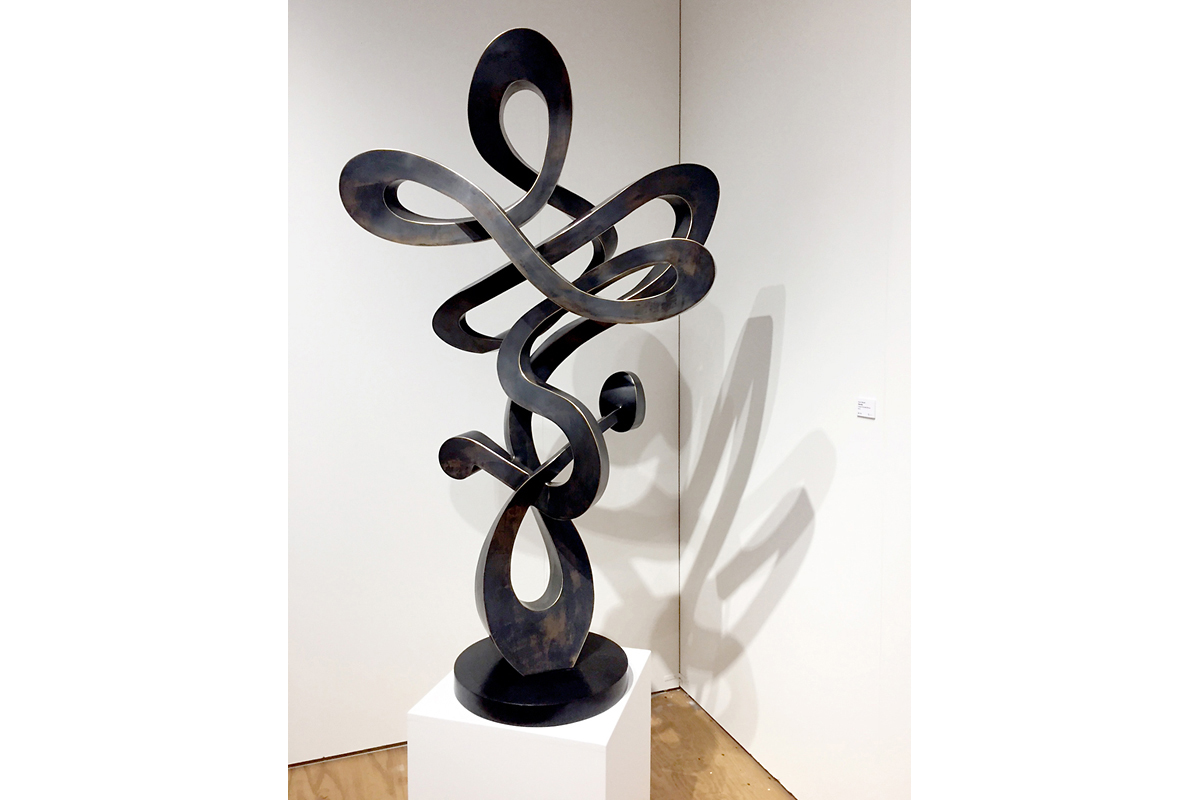 Kevin Barrett Sculpture | "Revolve" by commission