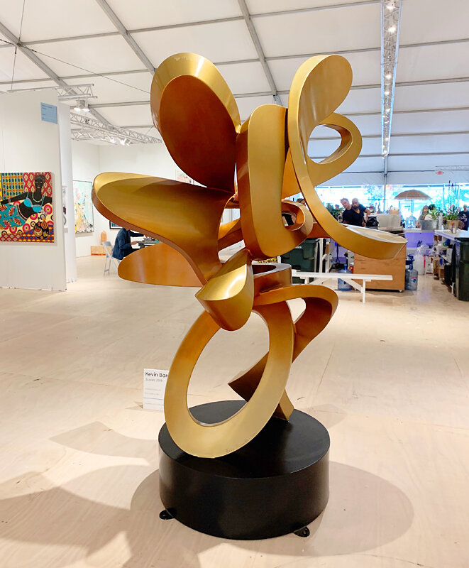Kevin Barrett Metal Sculpture - Scarlet - Market Art+Design 2019.jpg