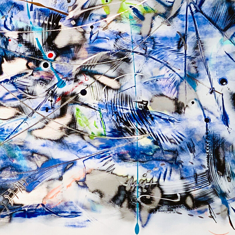Kevin Barrett Paintings on Aluminum | "Paradise", 2020