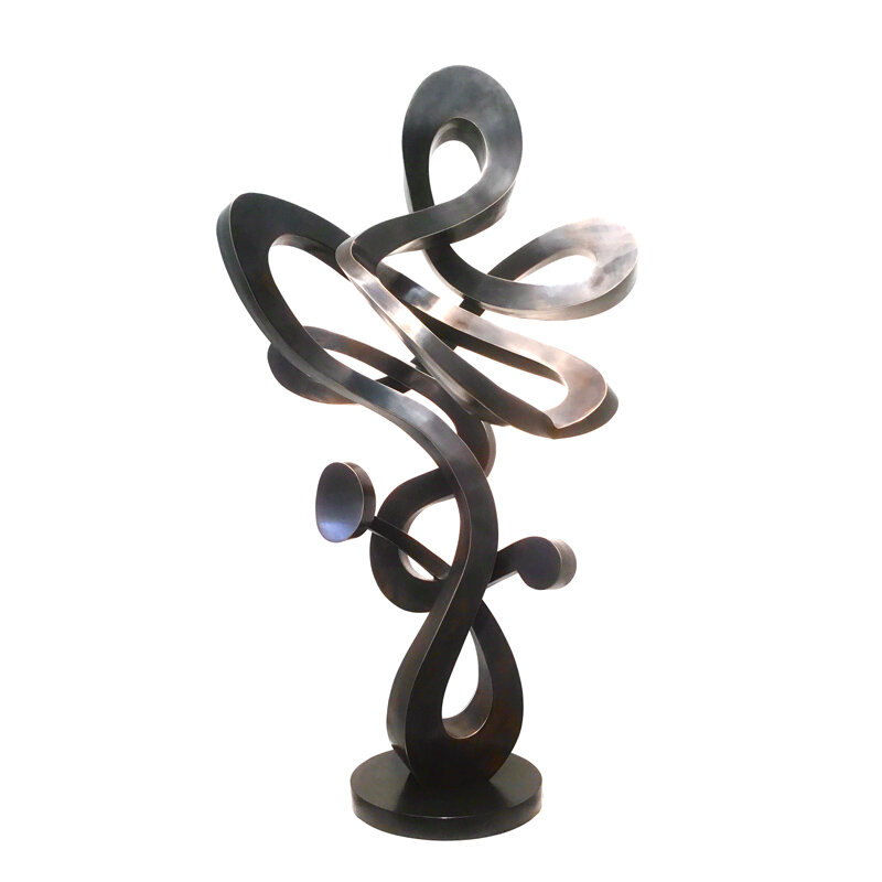 Kevin Barrett Sculpture | "Revolve" by commission