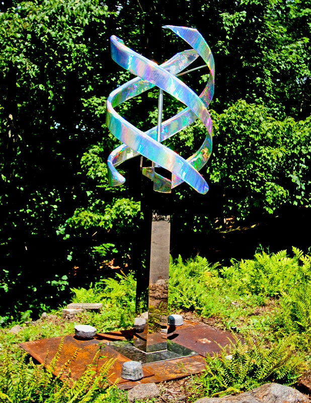 "Timothy" - Abstract Kinetic Sculpture by Robert Perless