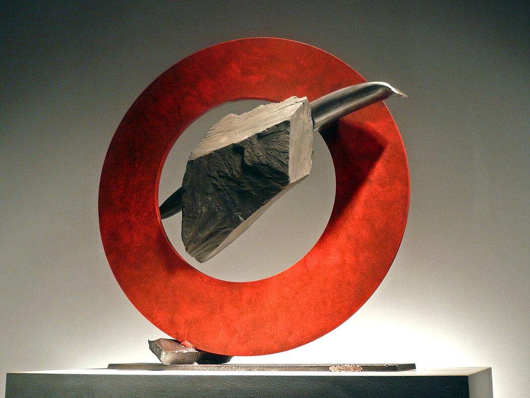 John Van Alstine Sculpture | "Sisyphean Circle XLV", 2010