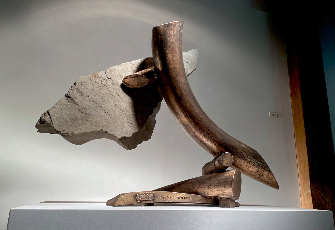 John Van Alstine Sculpture | "Implement (stout handle II)", 2020