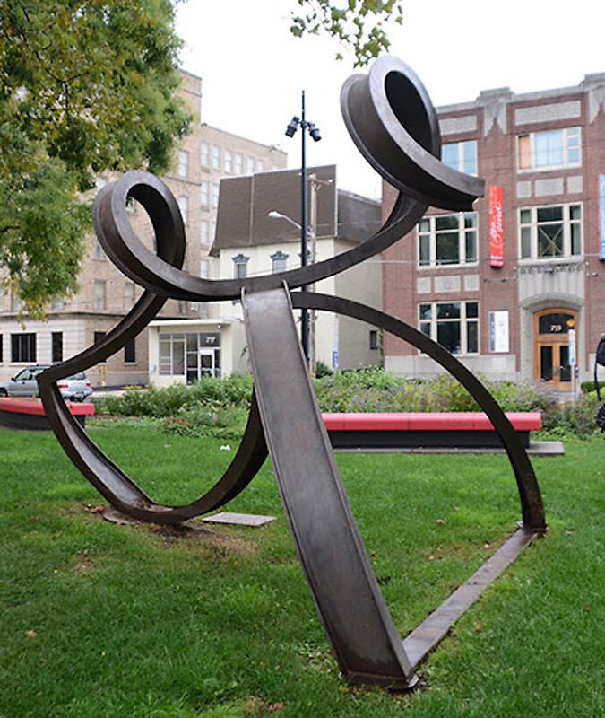 Carole Eisner Sculpture  |  "Swoosh", 2004