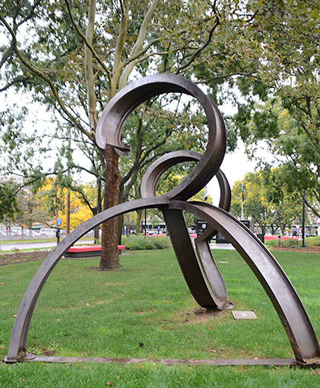 Carole Eisner Sculpture  |  "Swoosh", 2004