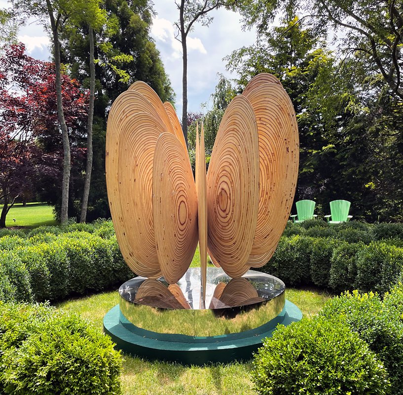 "Butterfly Effect" Abstract Organic Sculpture by Norman Mooney