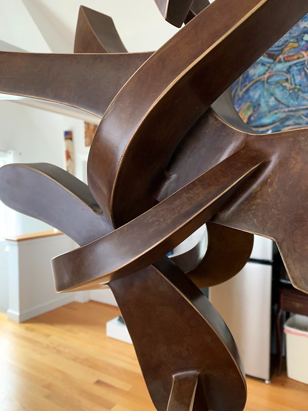 Kevin Barrett Sculpture  |  "Flare", 2020