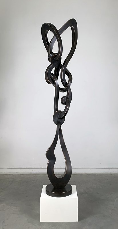 Kevin Barrett Sculpture  |  "Groove", 2017