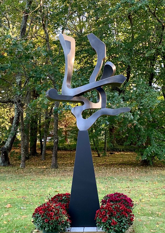 Kevin Barrett Sculpture  |  "Guided Spirit", 2020