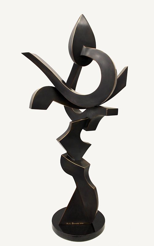 Kevin Barrett Sculpture | "Ignite" in bronze 