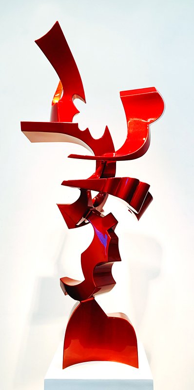 Kevin Barrett Sculpture | "Queen of Hearts", 2010