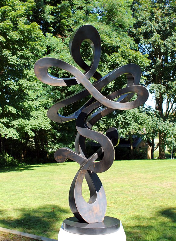 Kevin Barrett Sculpture | "Revolve" by commission