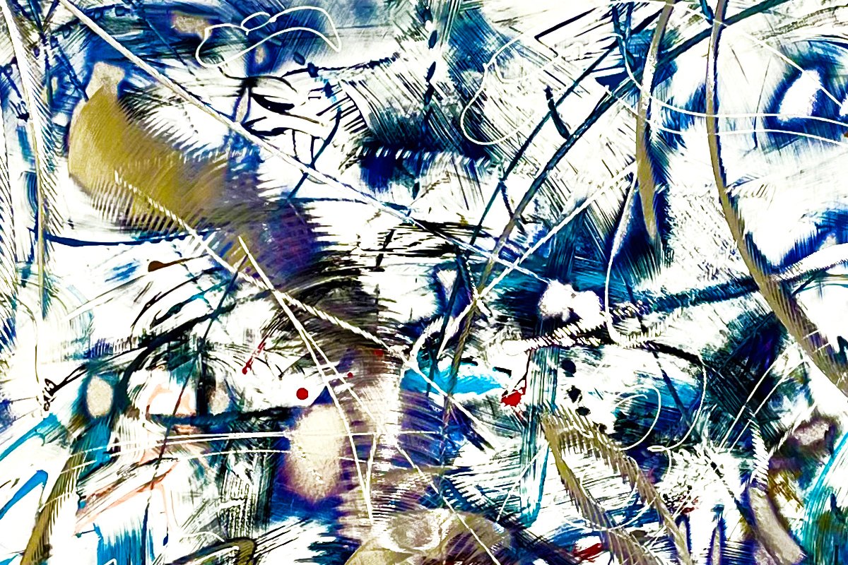 Kevin Barrett Paintings on Aluminum | "Crystal", 2019