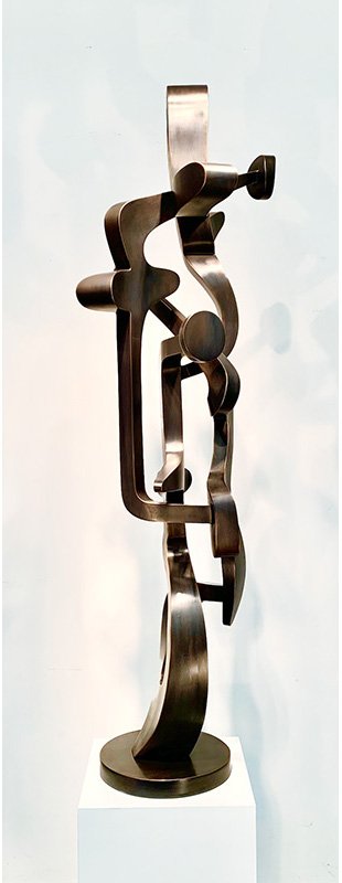 Kevin Barrett Sculpture  |  "Bix", 2023