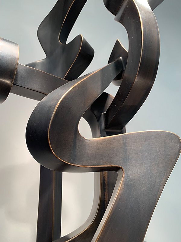 Kevin Barrett Sculpture  |  "Bix", 2023