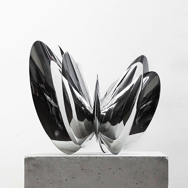 Norman Mooney Sculpture | "Butterfly Effect No. 2" Tabletop Edition, 2023