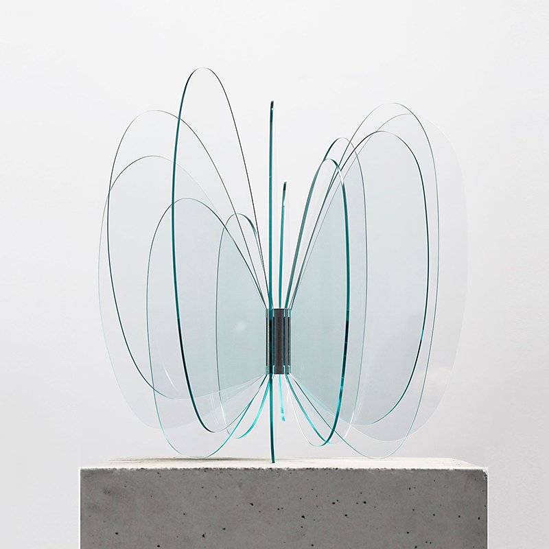 Norman Mooney Sculpture | "Butterfly Effect No. 3" Tabletop Edition, 2023