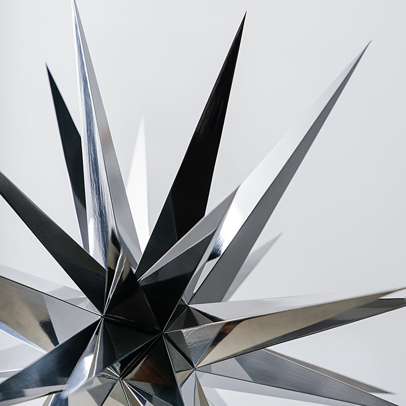 Norman Mooney Sculpture | "Dark Star No. 2" Tabletop Edition, 2023