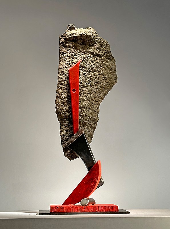 John Van Alstine Sculpture | "Hamilton Co. Rockslide", 2023